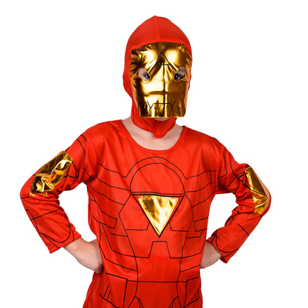 AVENGERS IRON MANSTRÓJ DLA CHŁOPCA MASKA 98-110