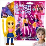 K-POP ŁOWCZYNIE DEMONÓW - Saszetka niespodzianka 3 karty + figurka KPOP