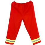 STRÓJ STRAŻAKA PRZEBRANIE STRAŻAK KOSTIUM NA BAL L 122-134 cm 6w1 AKCESORIA