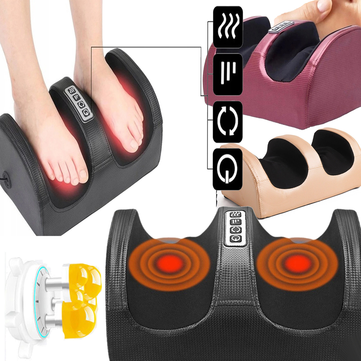  ELEKTRYCZNY MASAŻER  STÓP NÓG RELAKS I REGENERACJA W TWOIM DOMU NA PREZENT