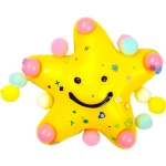 GNIOTEK ANTYSTRESOWY SENSORYCZNY GWIAZDKA Z POSYPKĄ SQUISHY GWIAZDA MOCHI