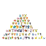 POKEMON DUŻY ZESTAW FIGUREK POKEMON GO 24 SZTUKI FIGURKI Z BAJKI GRY 24w1