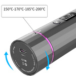 LOKÓWKA DO WŁOSÓW AUTOMATYCZNA CERAMICZNA LCD  USB AKUMULATOR NA PREZENT
