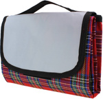 KOC PIKNIKOWY NA PLAŻĘ MATA BIWAKOWA WODOODPORNA PRZENOŚNA DUŻA 2x2m KRATA