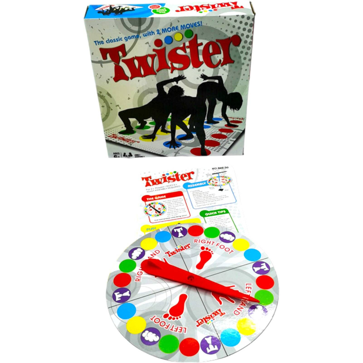 GRA TWISTER RODZINNA GRA TOWARZYSKA ZRĘCZNOŚCIOWA RUCHOWA GIERKA IMPREZOWA
