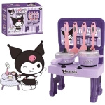 KUROMI MINI KUCHNIA DLA DZIECI NAUKA GOTOWANIA ZESTAW AKCESORIA PRZYBORY