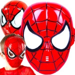 SPIDERMAN MASKA DLA DZIECI DOROSŁYCH STRÓJ CZŁOWIEK PAJĄK NA BAL SPIDERMANA