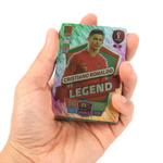 TĘCZOWE KARTY PIŁKARSKIE Z PIŁKARZAMI 55 SZTUK RAINBOW DLA FANÓW FUTBOLU