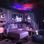 LAMPKA ASTRONAUTA KOSMONAUTA PROJEKTOR GWIAZD GŁOŚNIK BLUETOOTH NA PREZENT