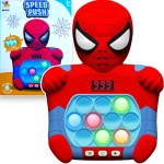 GRA ZRĘCZNOŚCIOWA KONSOLA QUICK PUSH POP IT SPIDERMAN ANTYSTRESOWA 