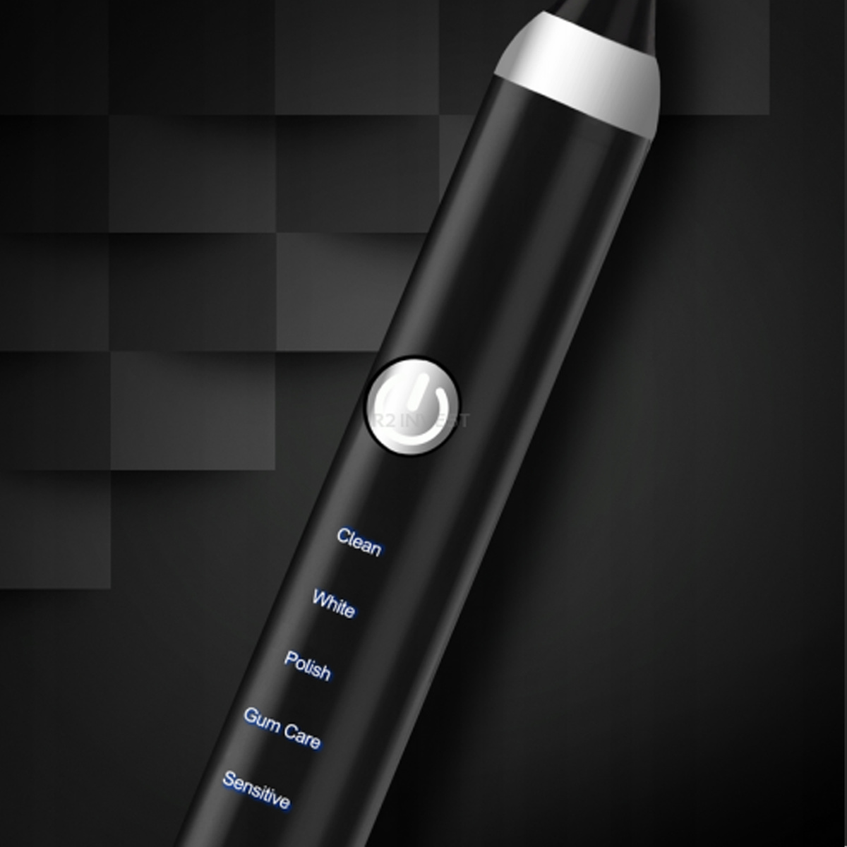 SZCZOTECZKA SONICZNA DO ZĘBÓW ELEKTRYCZNA WODOODPORNA 5 TRYBÓW IPX7 PREZENT