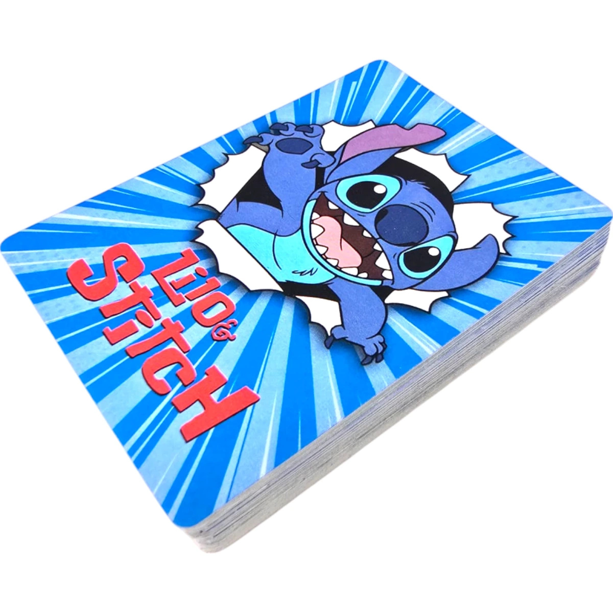 LILO I STICH Zestaw 2w1 Karty kolekcjonerskie 45 sztuk + Etui