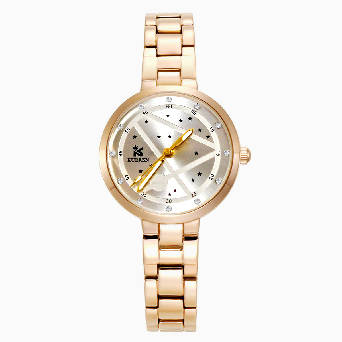 Kurren Złoty Zegarek Damski Synonim Elegancji i Precyzji Idealny na Prezent