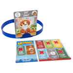 HEDBANZ Junior CZÓŁKO gra dla dzieci kalambury zgadnij kim jestem POLSKA
HEDBANZ JUNIOR TOWARZYSKA GRA RODZINNA CZÓŁKO