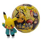 POKEBALL KULA + FIGURKA NIESPODZIANKA POKEMON 2w1 POKEBALL Z BAJKI PIŁKA
