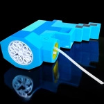 MINECRAFT PISTOLET DO BANIEK MYDLANYCH BAŃKI MYDLANE WYRZUTNIA + PŁYN PIXEL