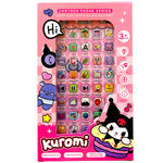 KUROMI - SMARTFON DLA DZIECI DOTYKOWY 3D TELEFON INTERAKTYWNY ŚWIECI GRA 