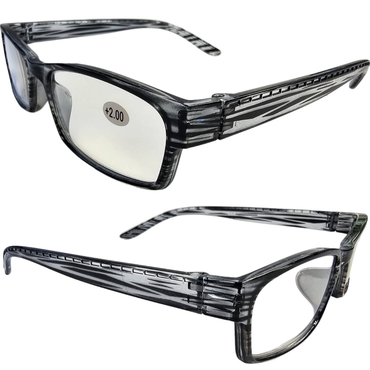 OKULARY KOREKCYJNE DO CZYTANIA UNIWERSALNE UNISEX PLUSY POWIĘKSZAJĄCE 1-4