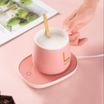 PODGRZEWACZ DO KUBKA KAWY HERBATY ZESTAW 5w1 Kubek z Podgrzewaczem