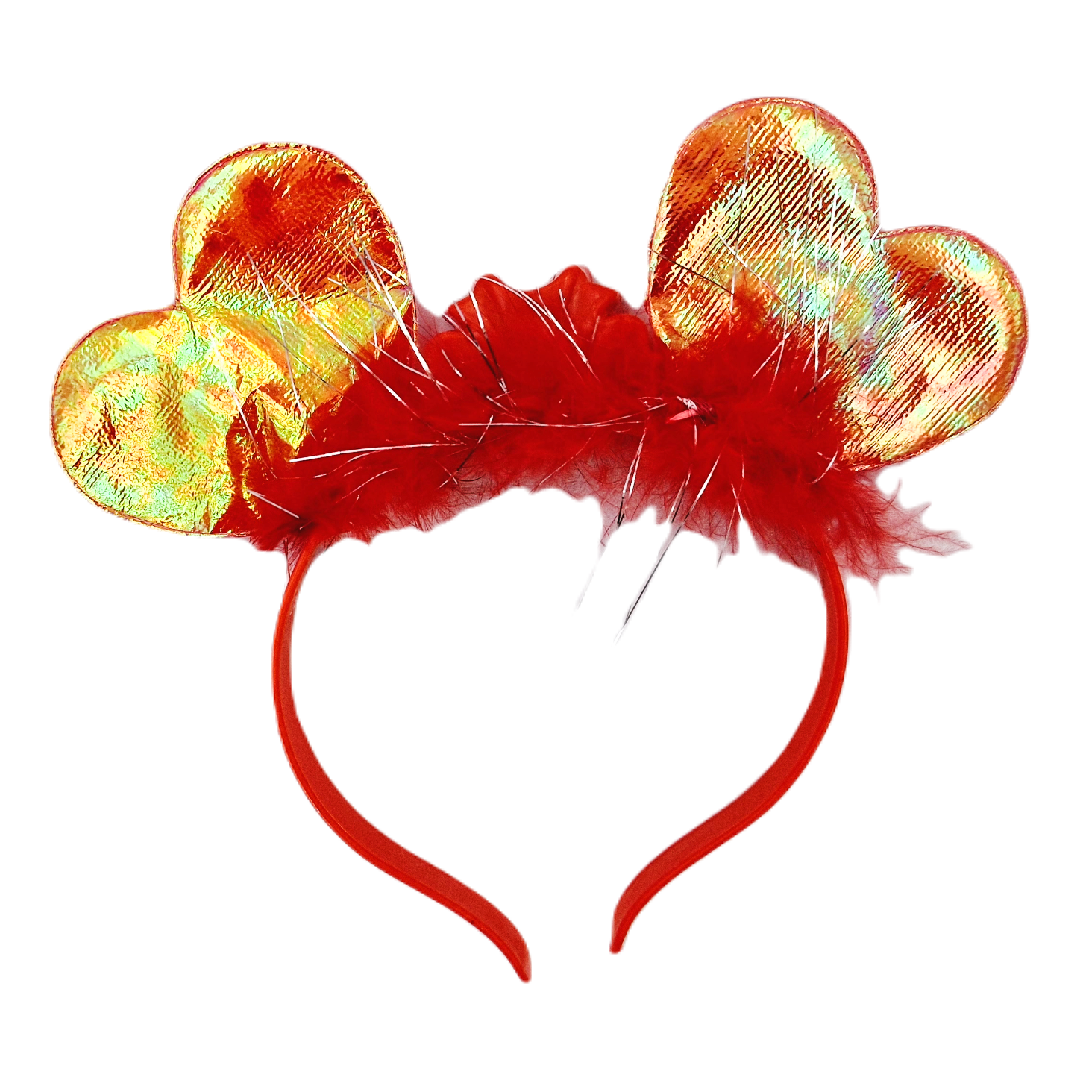  OPASKA NA GŁOWĘ DLA DZIEWCZYNKI KORONA KOLOR USZY