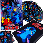 LILO I STICH KARTY KOLEKCJONERSKIE DO GRY 55 SZTUK EDYCJA SPECJALNA CZARNE