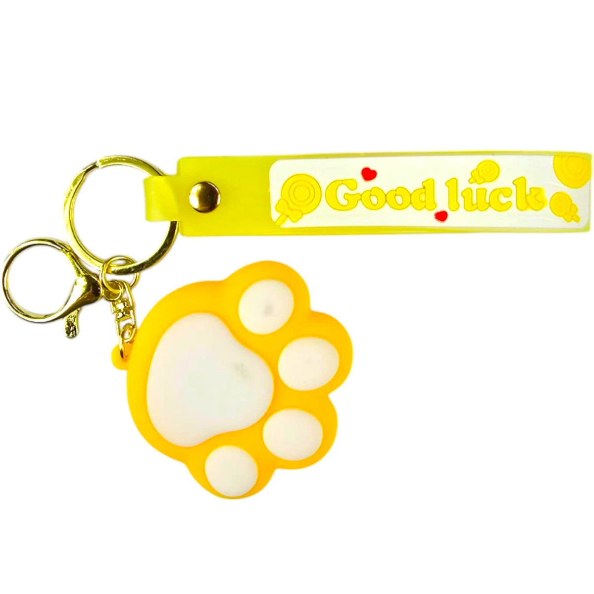 BRELOCZEK DO KLUCZY PSIA ŁAPKA ZAWIESZKA BRELOK WISIOREK KOCIA ŁAPA KOLORY