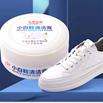 PASTA DO CZYSZCZENIA BIAŁYCH BUTÓW Z GĄBKĄ  WYBIELACZ DO OBUWIA BIAŁY 260G