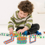 WĄŻ UKŁADANKA ŁAŃCUCH KREATYWNA ZABAWKA MAGICZNY GRA DLA DZIECI DZIECKA GRY