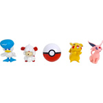 POKEMON ZESTAW FIGUREK 5w1 POKEBALL KULA FIGURKI FIGURKA 4 SZTUKI PIKACHU