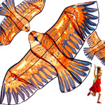 MEGA LATAWIEC ORZEŁ MOCNY DUŻY OGROMNY PTAK XXL 110 CM ODSTRASZACZ PTAKÓW 