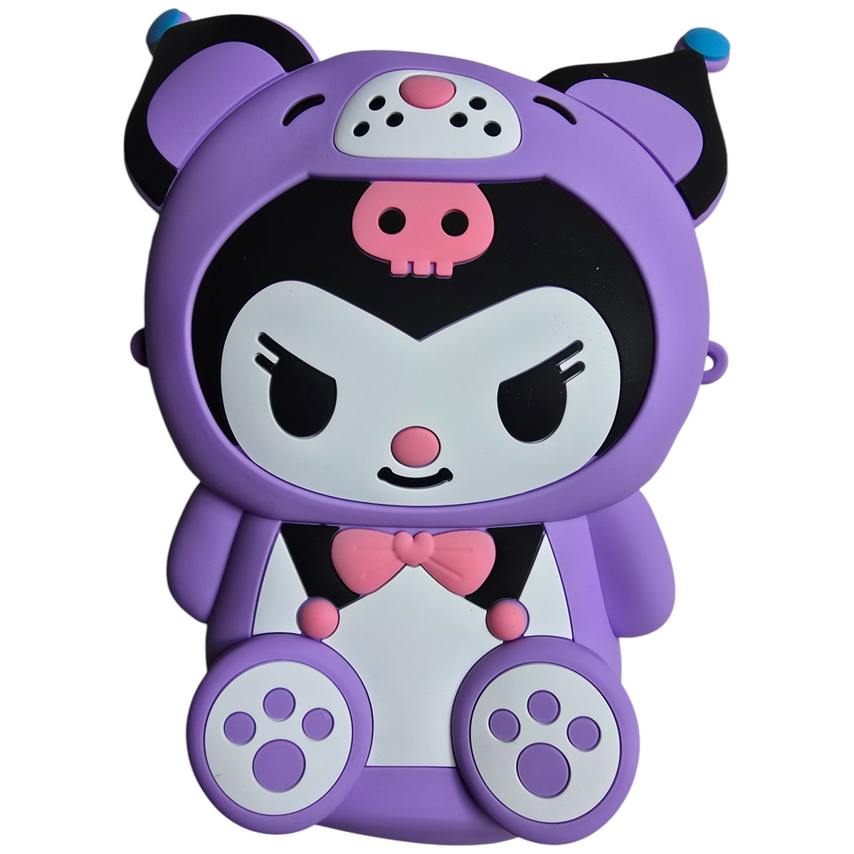 UROCZA TOREBKA DLA DZIEWCZYNKI KUROMI SILIKONOWA POJEMNA PORTFELIK KAWAII