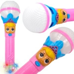 MIKROFON GRAJĄCY KSIĘŻNICZKA ŚPIEWA GRA ŚWIECI DO ŚPIEWANIA ZABAWKA