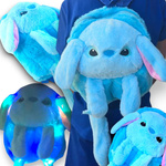 PLECAK DZIECIĘCY KRÓLICZEK JEDNOKOMOROWY ŚWIECĄCY LILO STICH RUCHOME USZY