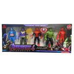 AVENGERS ZESTAW FIGURKI 5 FIGUREK DUŻE AMERYKA SPIDERMAN BATMAN HULK IRON