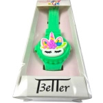 ZEGAREK DZIECIĘCY HAPPY KIDS JEDNOROŻEC EDU NA PREZENT PIERWSZY ZEGAREK