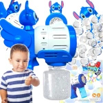 PISTOLET DO BANIEK MYDLANYCH LILO STICH AUTOMAT BAŃKI MYDLANE PŁYN STITCH