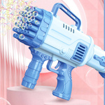 PISTOLET NA BAŃKI MYDLANE MASZYNKA WYRZUTNIA BANIEK MYDLANYCH BAZOOKA PŁYN