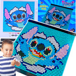 MOZAIKA DIAMENTOWA LILO I STICH KORALIKI HAFT DIAMENTOWY OBRAZEK STITCH