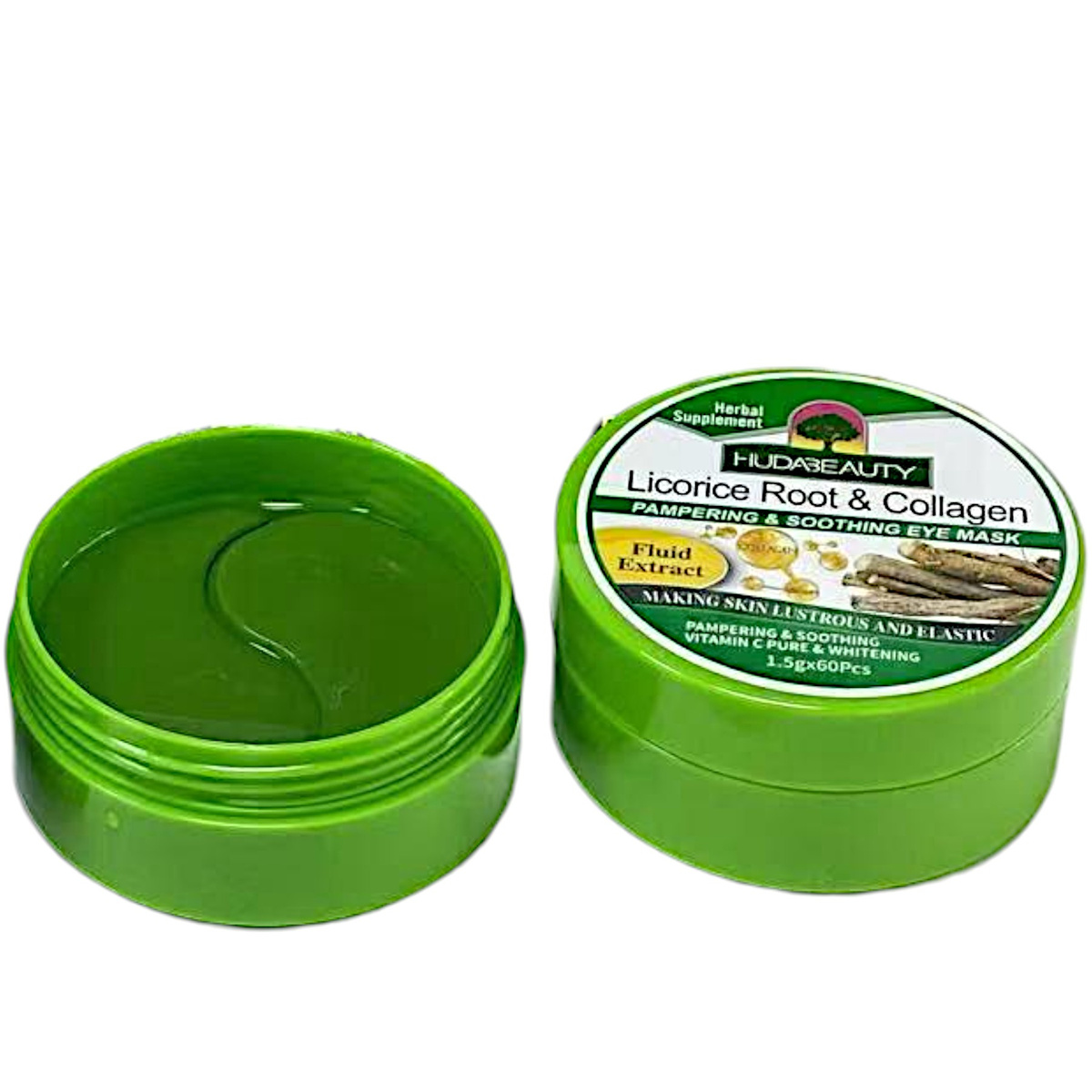 HYDRO ŻELOWE PŁATKI POD OCZY Z KORZENIEM LUKRECJI I KOLAGENEM 60szt.