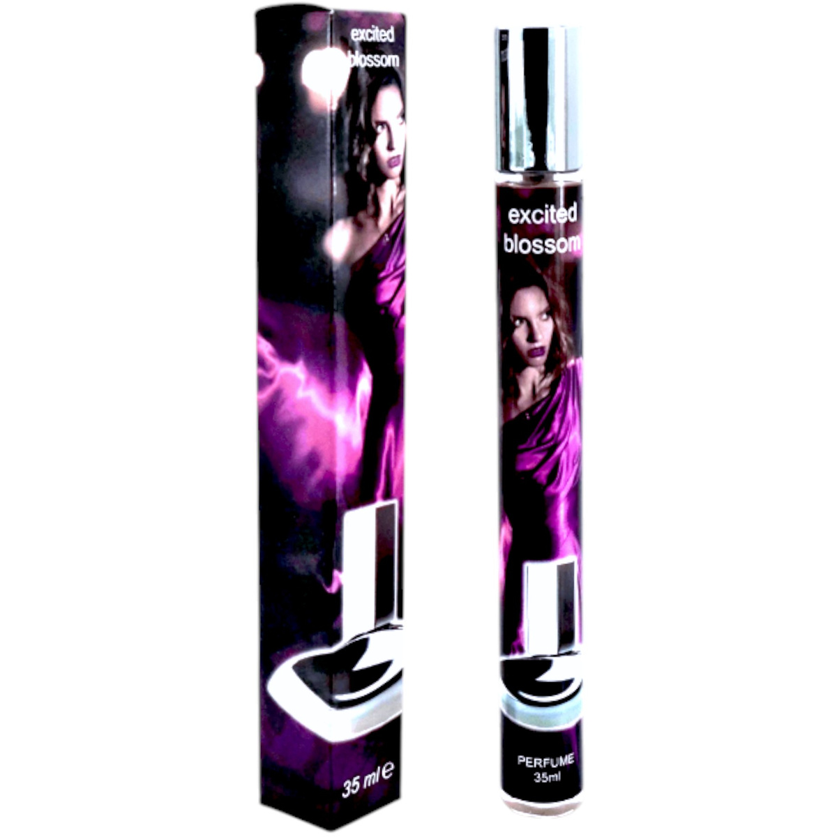 PERFUMY DLA KOBIET EXCITED BLOSSOM 35ml KWIATOWO OWOCOWY ZAPACH DAMSKI