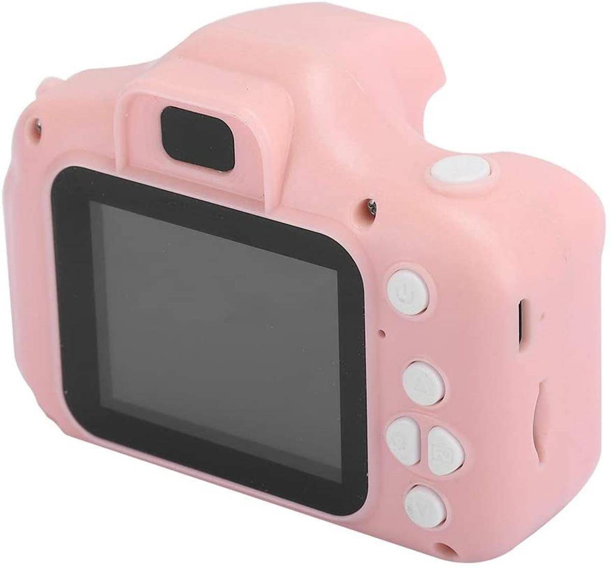 APARAT CYFROWY KAMERA DLA DZIECI FULL HD 1080p 1440p 3 MPX GRY ZESTAW SMYCZ