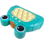 GRA ELEKTRONICZNA POP IT ZRĘCZNOŚCIOWA ANTYSTRESOWA ŻABKA POPIT KONSOLA 