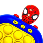 GIERKA ZRĘCZNOŚCIOWA ELEKTRONICZNA QUICK PUSH SPIDERMAN POP IT ANTYSTRESOWA