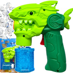 PISTOLET DO BANIEK MYDLANYCH REKIN WYRZUTNIA + PŁYN MEGA BAŃKI MYDLANE