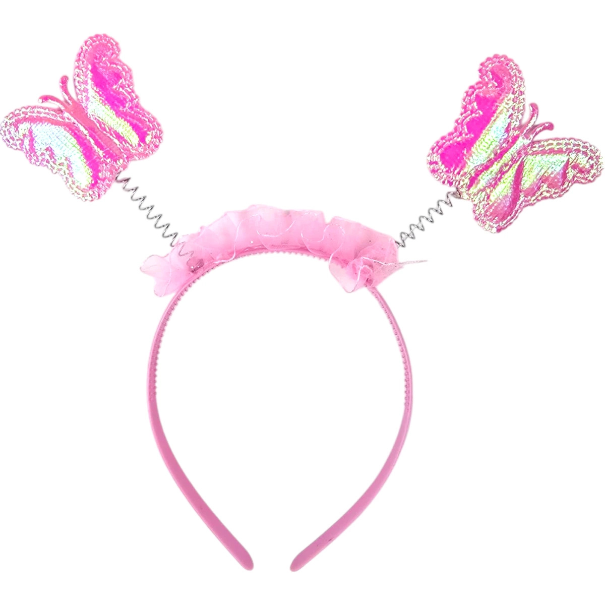 STRÓJ MOTYLKA DLA DZIEWCZYNKI SKRZYDEŁKA RÓŻDŻKA OPASKA MOTYLEK ZESTAW 3w1