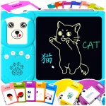 TABLET DO RYSOWANIA + CZYTNIK KART DO NAUKI ANGIELSKIEGO 224 SŁÓWKA EDU 2w1