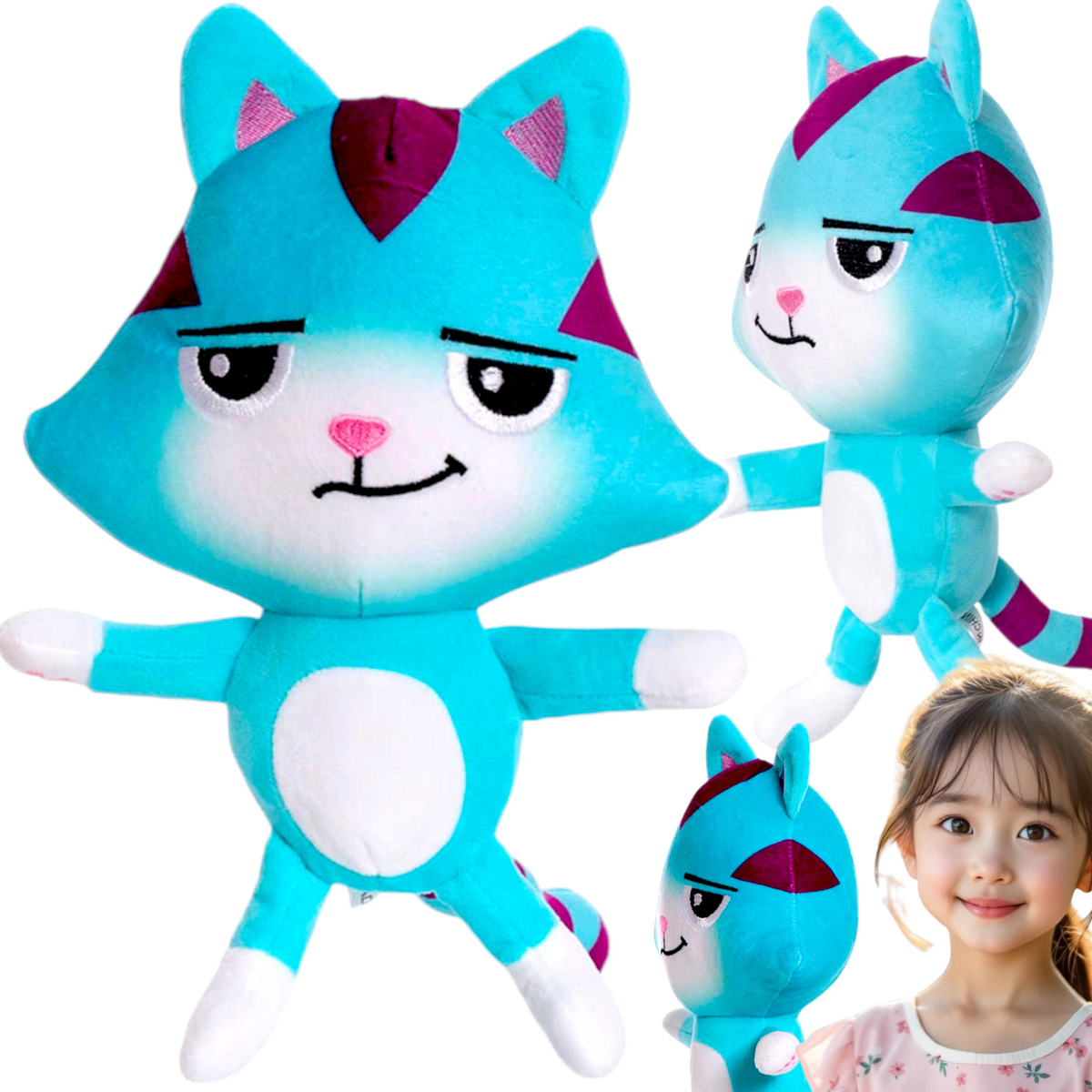 KOCI DOMEK GABI PLUSZOWA MASKOTKA NAJKOTEK 31CM POSTAĆ Z BAJKI PRZYTULANKA