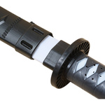 MIECZ ŚWIETLNY SAMURAJSKI KATANA DŁUGI 67CM ŚWIECI DŹWIĘK ZABAWKA DZIECI