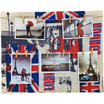 RAMKA NA 5 ZDJĘĆ MULTIFOTO KOLAŻ ANTYRAMA W STYLU URBAN MOTYW LONDYN PARYŻ