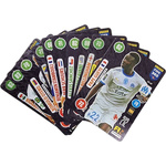 KARTY PIŁKARSKIE KOLEKCJONERSKIE DLA FANÓW FUTBOLU CZARNE 55 PIŁKA NOŻNA